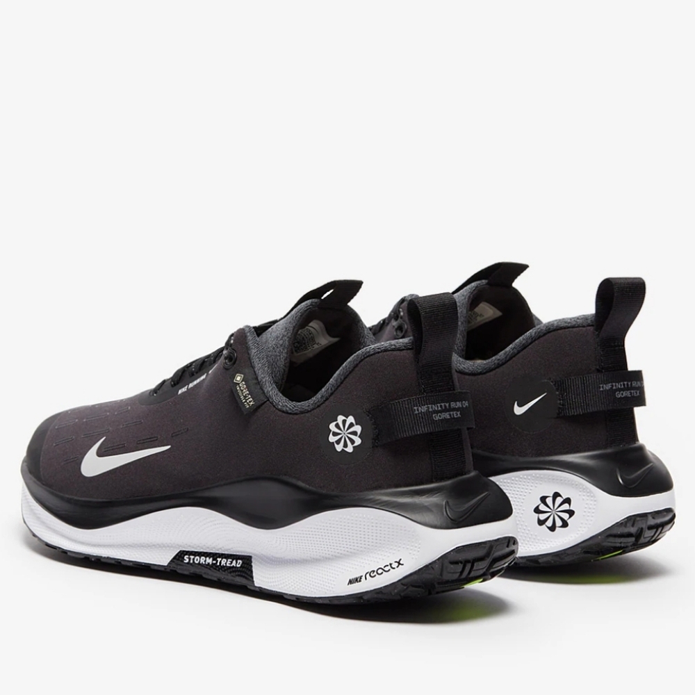 Nike ReactX Infinity Run 4 GORE-TEX Black-White-Anthracite-Volt US Size 11 - Picture 6 of 17